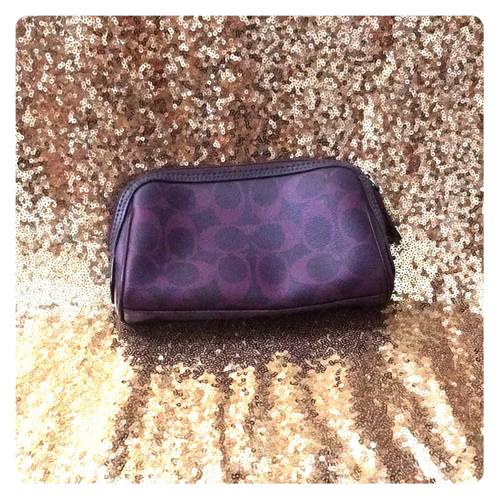 Small coach makeup bag